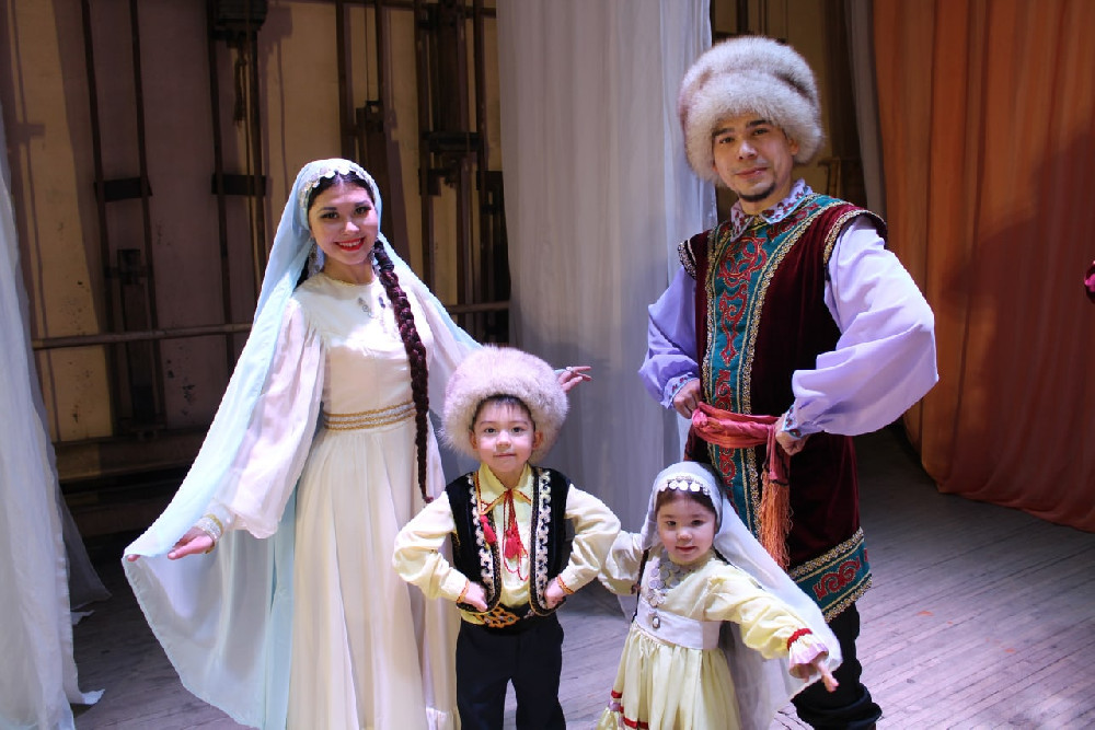 Башкирская сцена