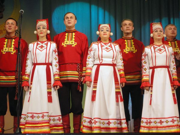 Мордва — традиционная одежда